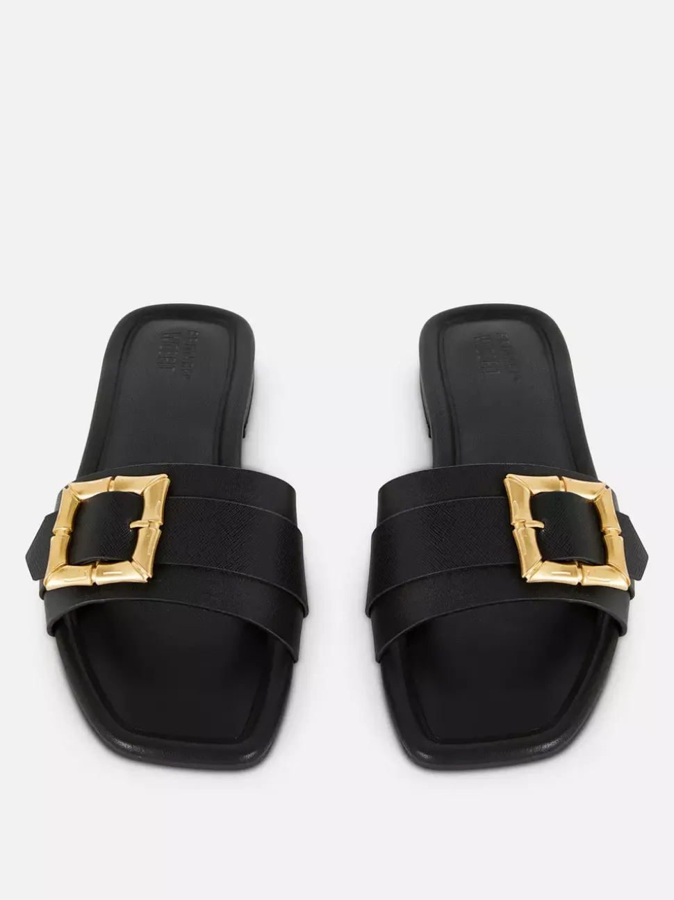 Szerokie sandały z klamrą bez pięty Paula Echevarría