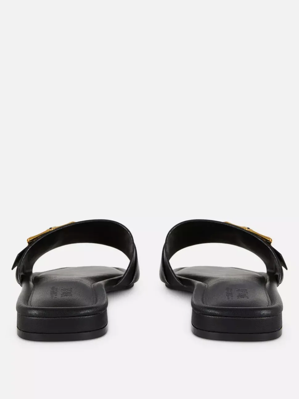 Szerokie sandały z klamrą bez pięty Paula Echevarría