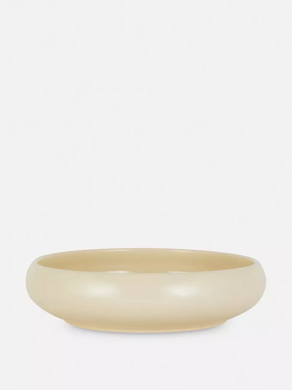 Szkliwiona miska na makaron w drobne plamki