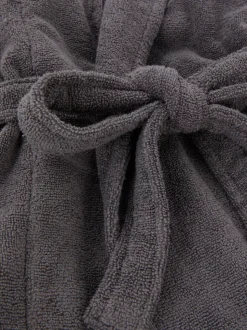 Szlafrok do spa z bawełnianej tkaniny frotte