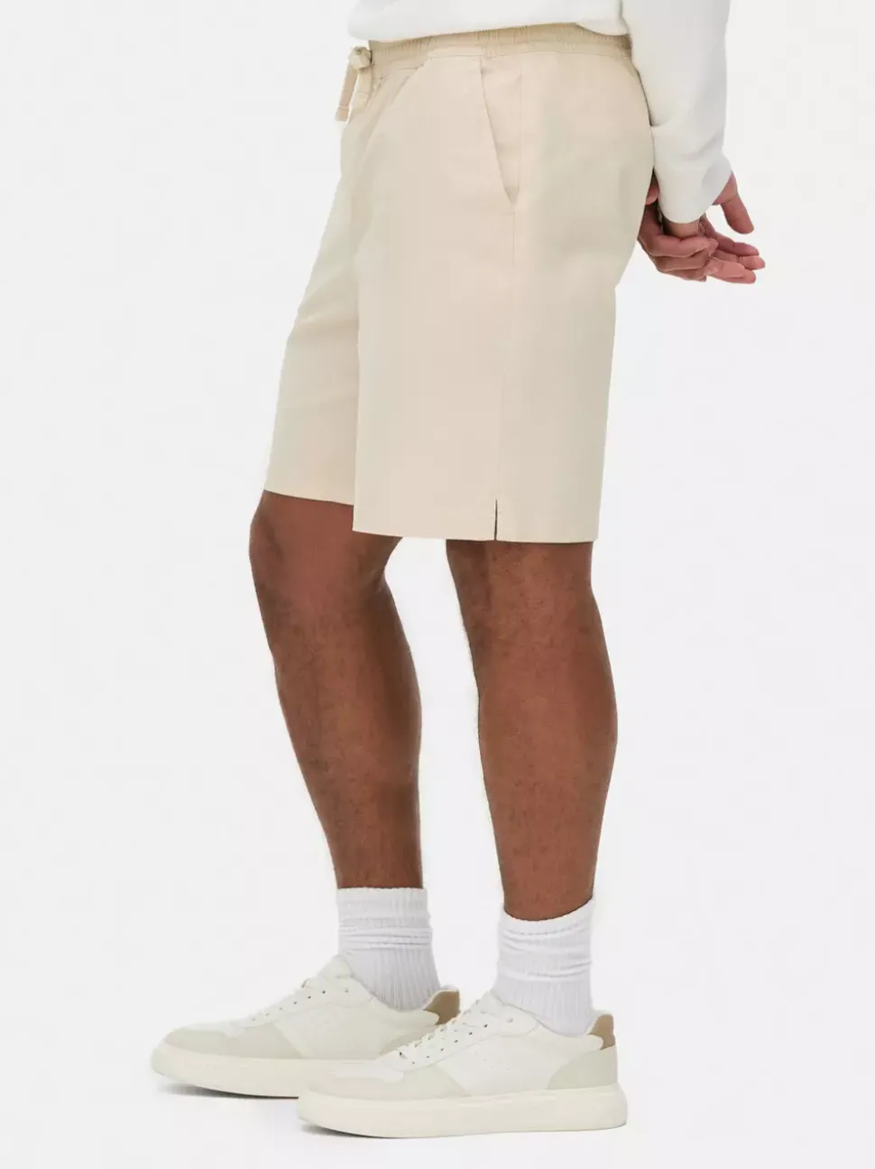 Szorty bermudy ze sznurkami