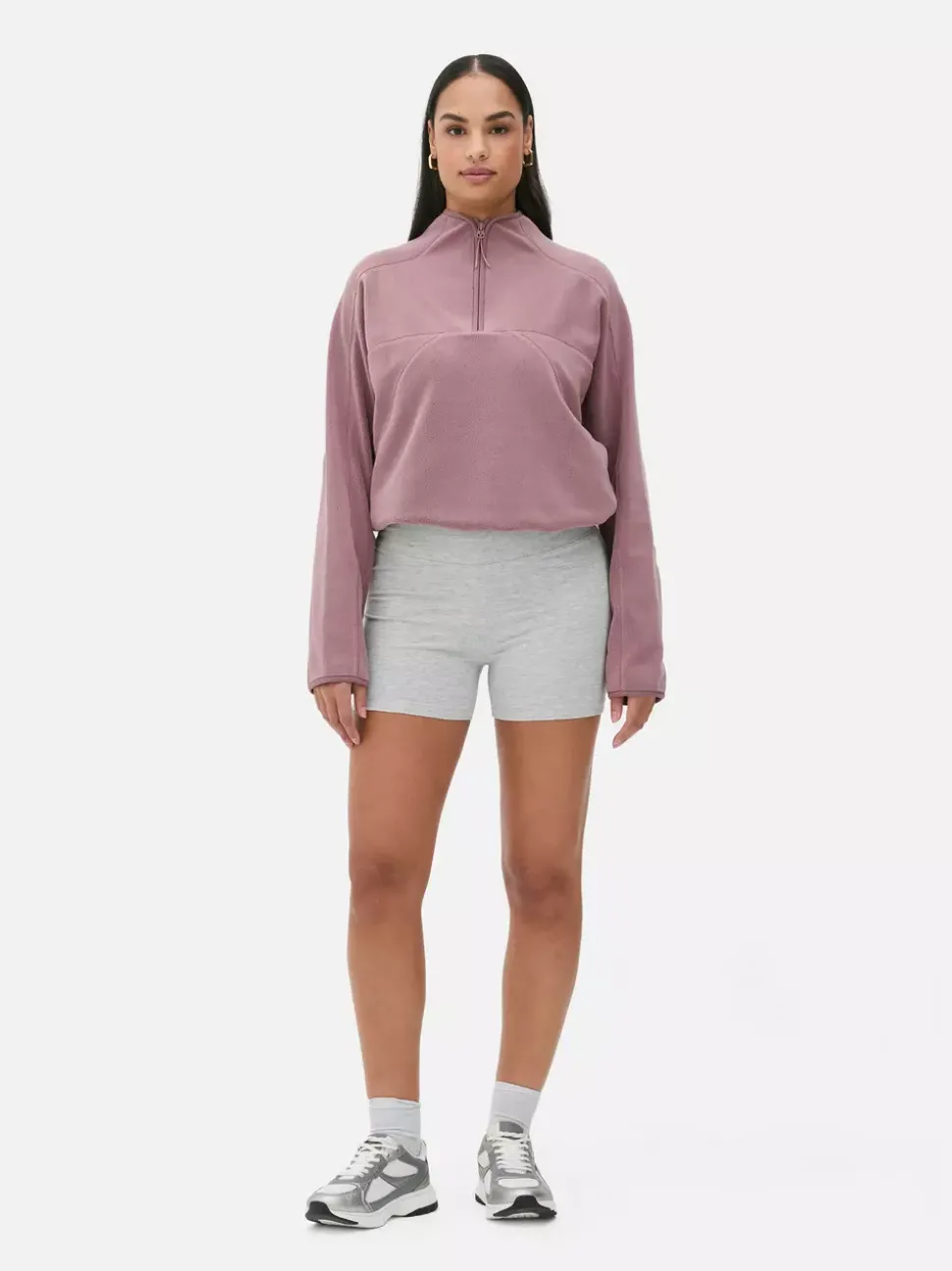 Szorty do jogi z wysokim stanem, 2 pary