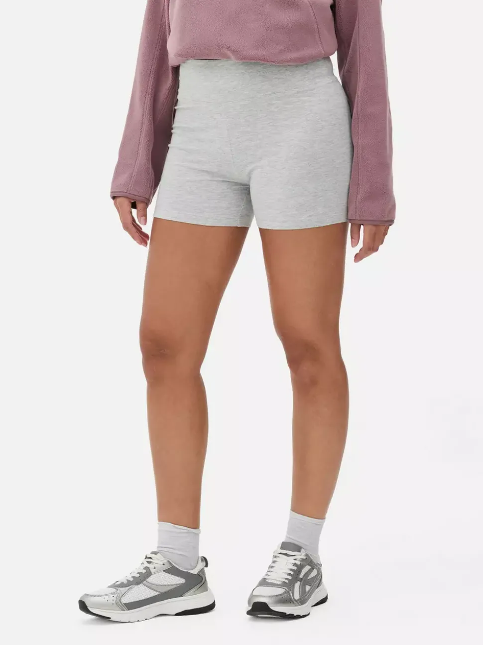 Szorty do jogi z wysokim stanem, 2 pary