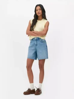 Szorty jeansowe boyfriend