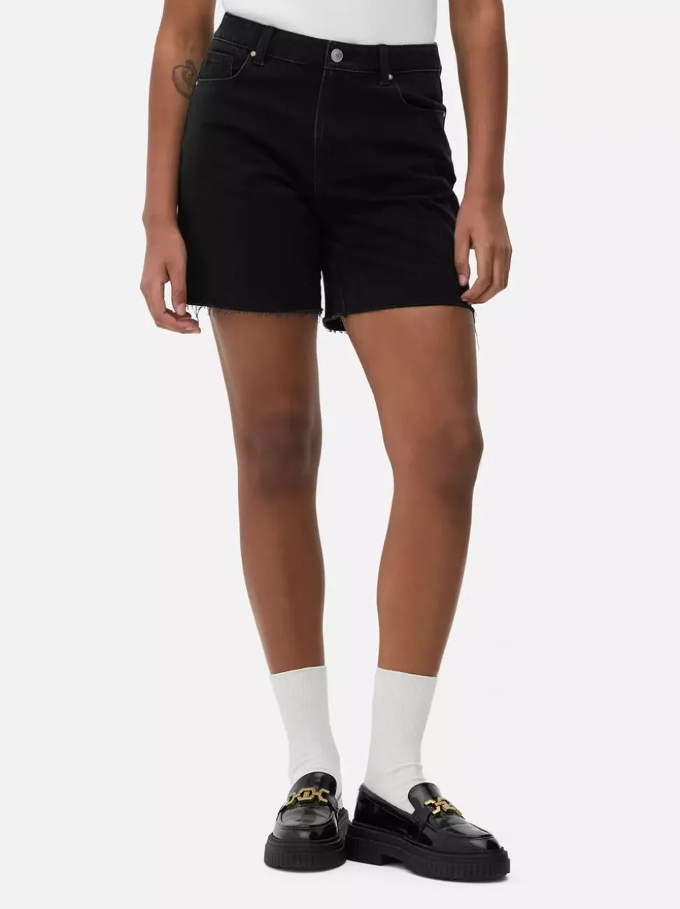 Szorty jeansowe boyfriend