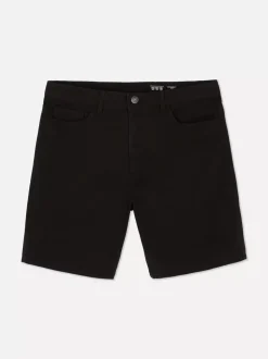 Szorty jeansowe z prostą nogawką