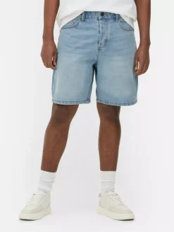 Szorty jeansowe z prostą nogawką