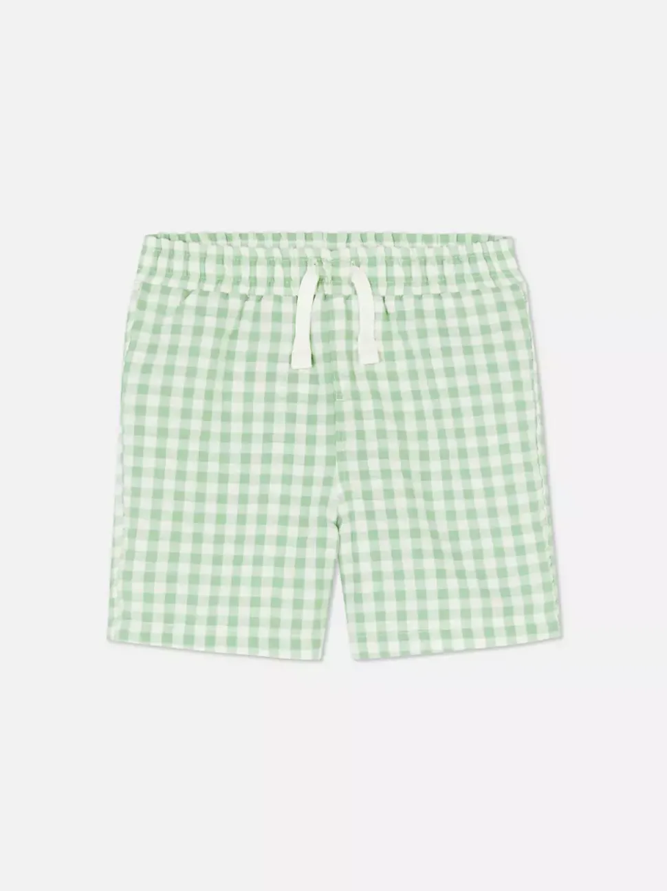 Szorty kąpielowe w kratkę vichy