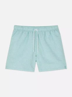 Szorty kąpielowe w zygzaki