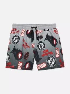 Szorty kąpielowe z motywem Spider-Mana Marvela