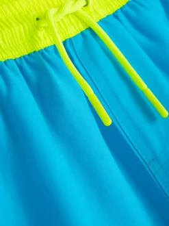 Szorty kąpielowe ze sznurkiem ściągającym