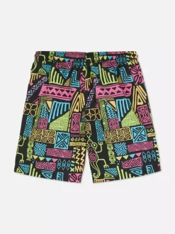 Szorty kąpielowe ze wzorem