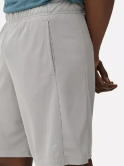 Szorty na siłownię z siateczki