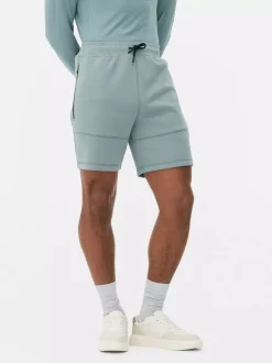 Szorty na siłownię ze sznurkiem w talii