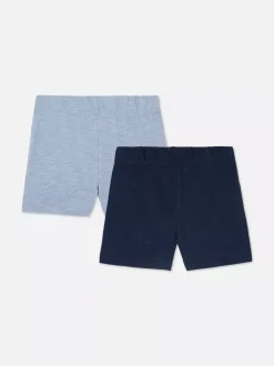 Szorty o nieregularnym splocie, 2 pary