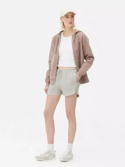 Szorty o waflowej teksturze