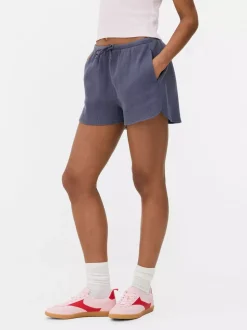 Szorty o waflowej teksturze