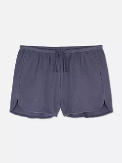 Szorty o waflowej teksturze