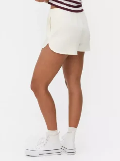 Szorty o waflowej teksturze