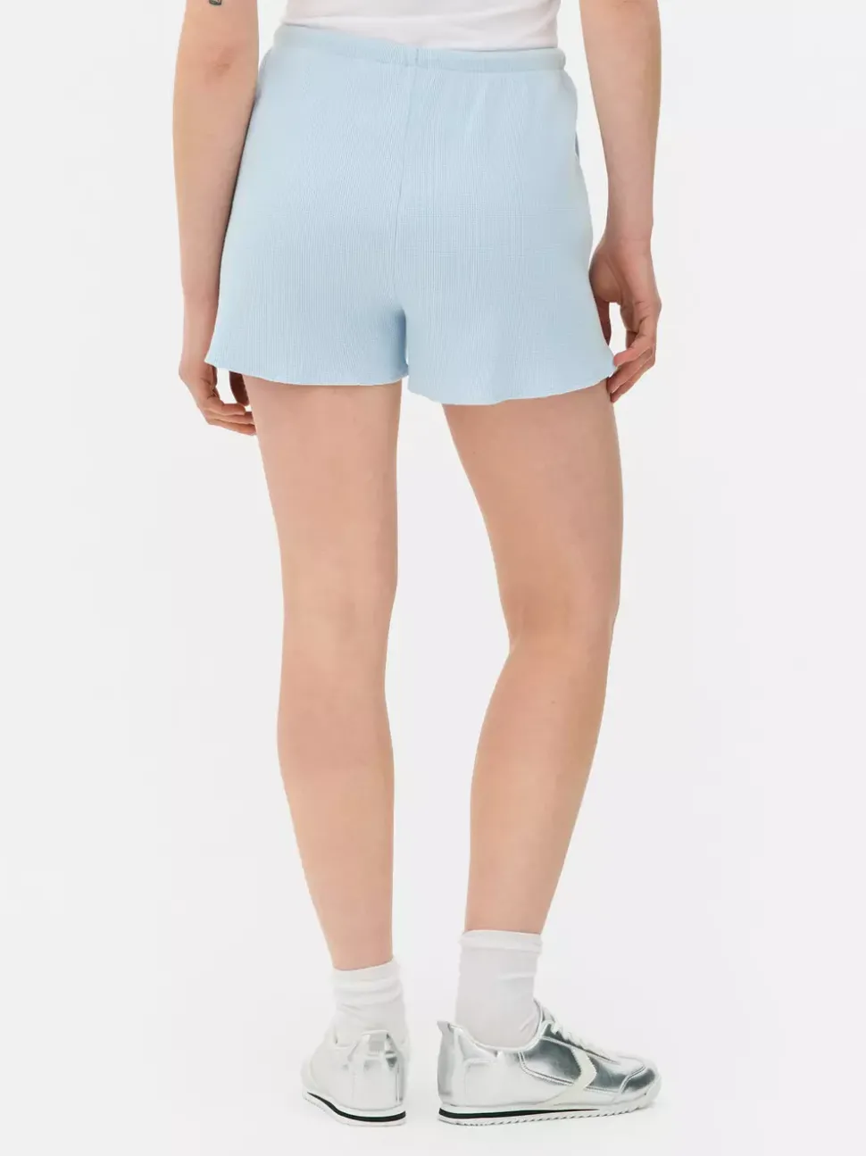Szorty o waflowej teksturze