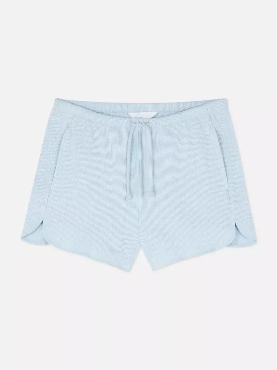 Szorty o waflowej teksturze