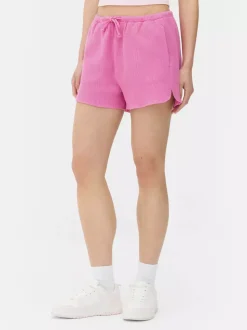 Szorty o waflowej teksturze