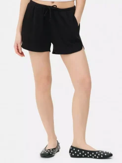 Szorty o waflowej teksturze