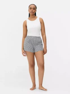 Szorty piżamowe w kratę