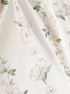 Szorty piżamowe z kwiatowym nadrukiem