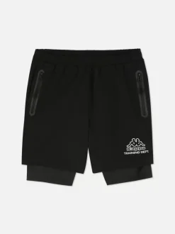 Szorty sportowe 2 w 1 Kappa x Primark