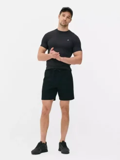 Szorty sportowe ze sznurkiem ściągającym