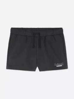Szorty sportowe ze sznurkiem ściągającym