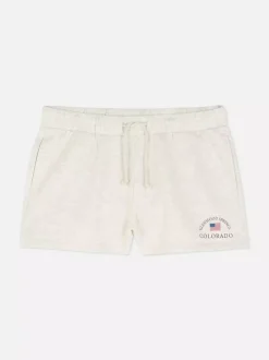 Szorty sportowe ze sznurkiem ściągającym