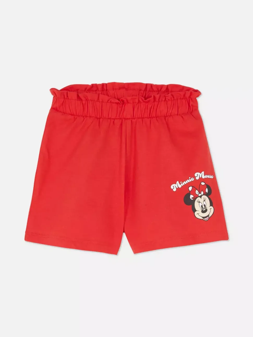 Szorty typu paperbag z motywem Myszki Minnie Disneya