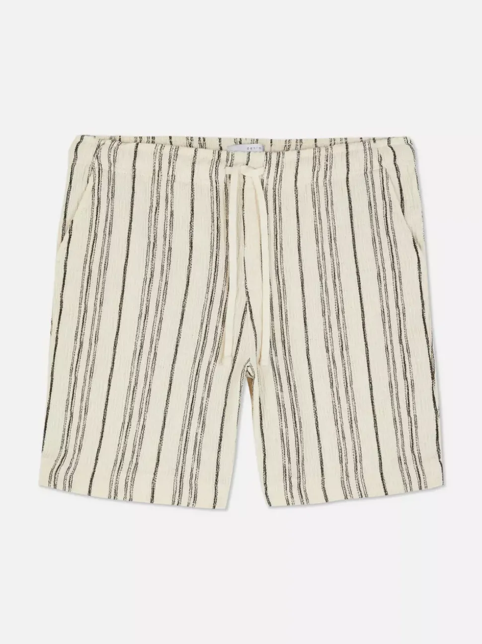 Szorty w paski ze sznurkiem w talii