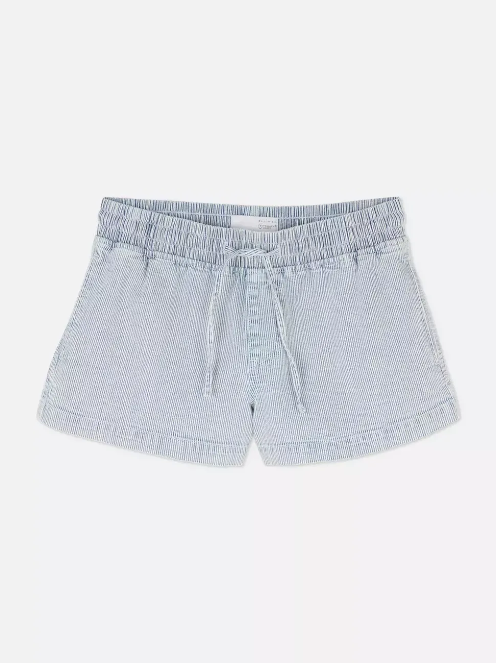 Szorty w paski ze sznurkiem w talii