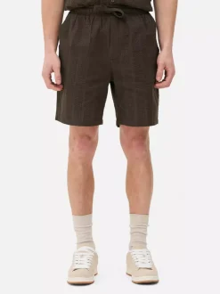 Szorty z tkaniny seersucker, część zestawu