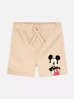 Szorty ze sznurkiem i motywem Myszki Miki Disneya