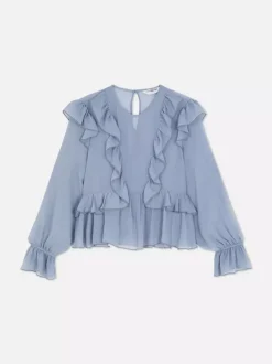 Szyfonowa bluzka Rita Ora