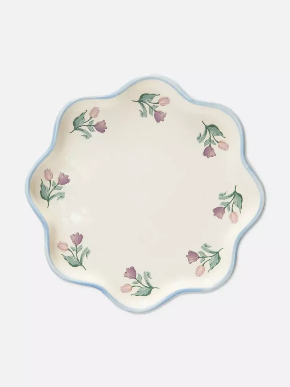 Taca łazienkowa z muszelkowym wykończeniem