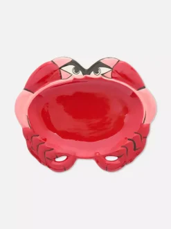 Talerz z motywem kraba