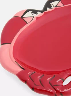 Talerz z motywem kraba