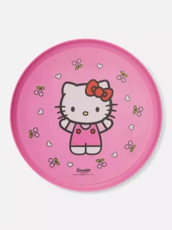 Talerzyk z uniesioną krawędzią i motywem Hello Kitty