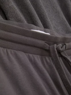 Teksturowana długa piżama