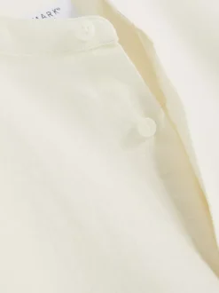 Teksturowana koszula ze stójką