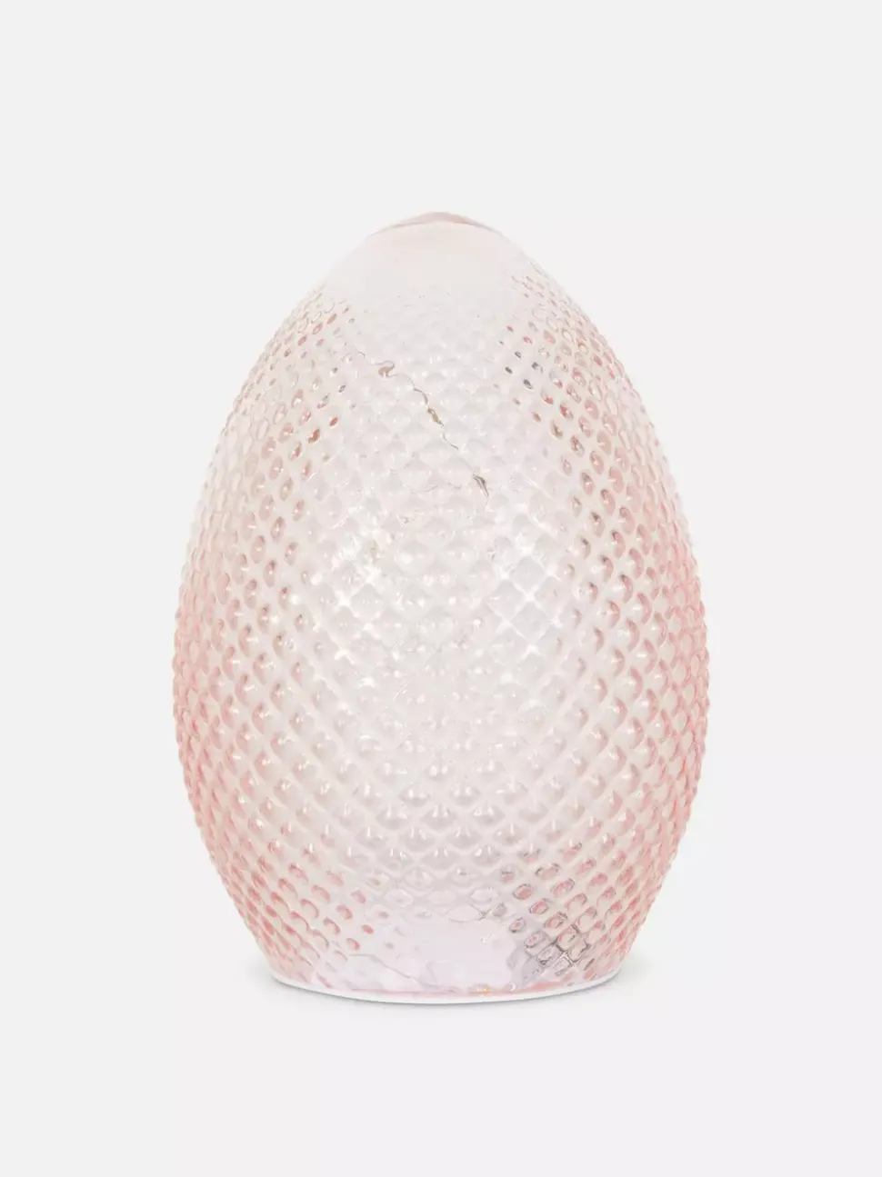 Teksturowana lampka LED w kształcie jajka