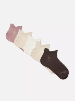 Teksturowane skarpety sportowe, 5 par