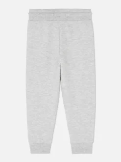 Teksturowane spodnie dresowe ściągane sznurkiem