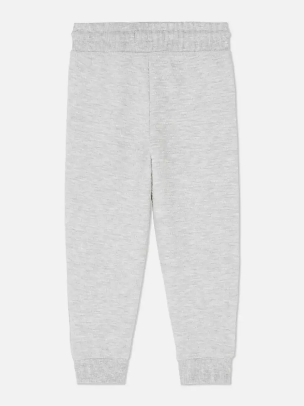 Teksturowane spodnie dresowe ściągane sznurkiem