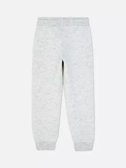 Teksturowane spodnie dresowe z geometrycznym wzorem